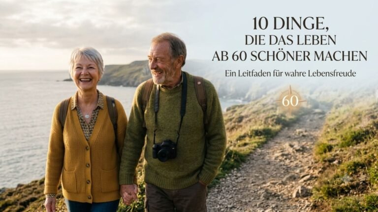 10 Dinge, die das Leben ab 60 schöner machen