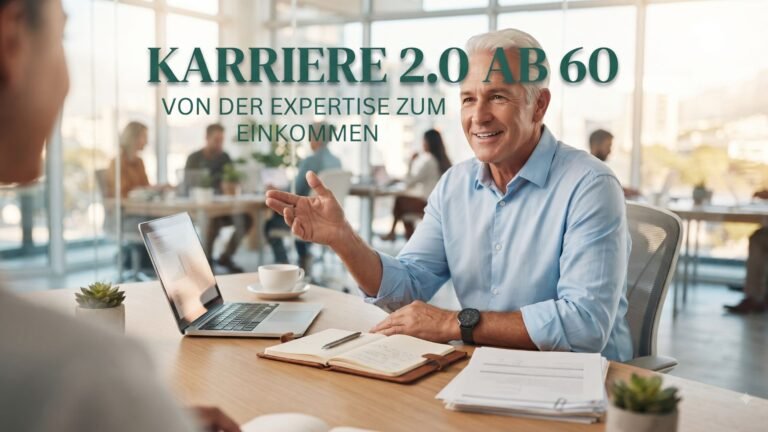 Karriere 2.0 ab 60 – Von der Expertise zum Einkommen
