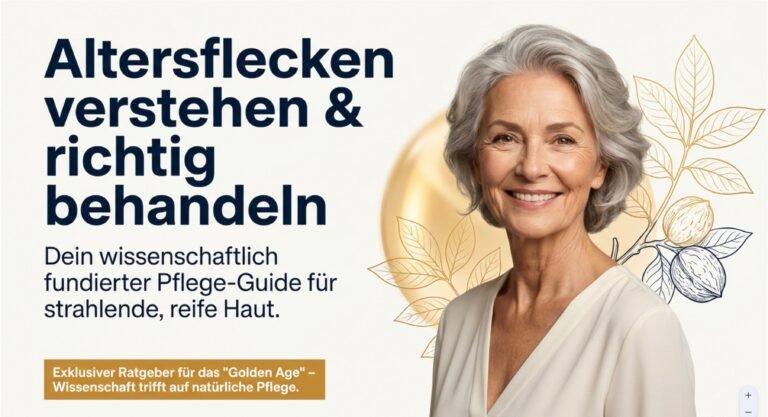 Altersflecken? Walnussöl und Thiamidol helfen wirklich!