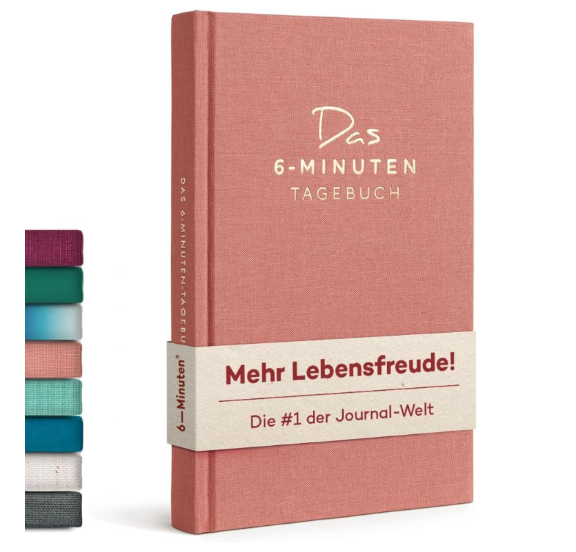 Das 6-Minuten-Tagebuch – Dankbarkeit und Achtsamkeit im Alltag