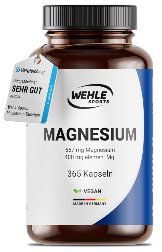 Wehle Sports Magnesium – Produktabbildung